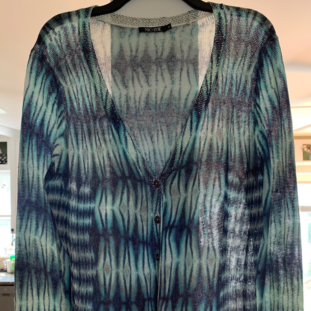 Pretty light weight striped cardigan
